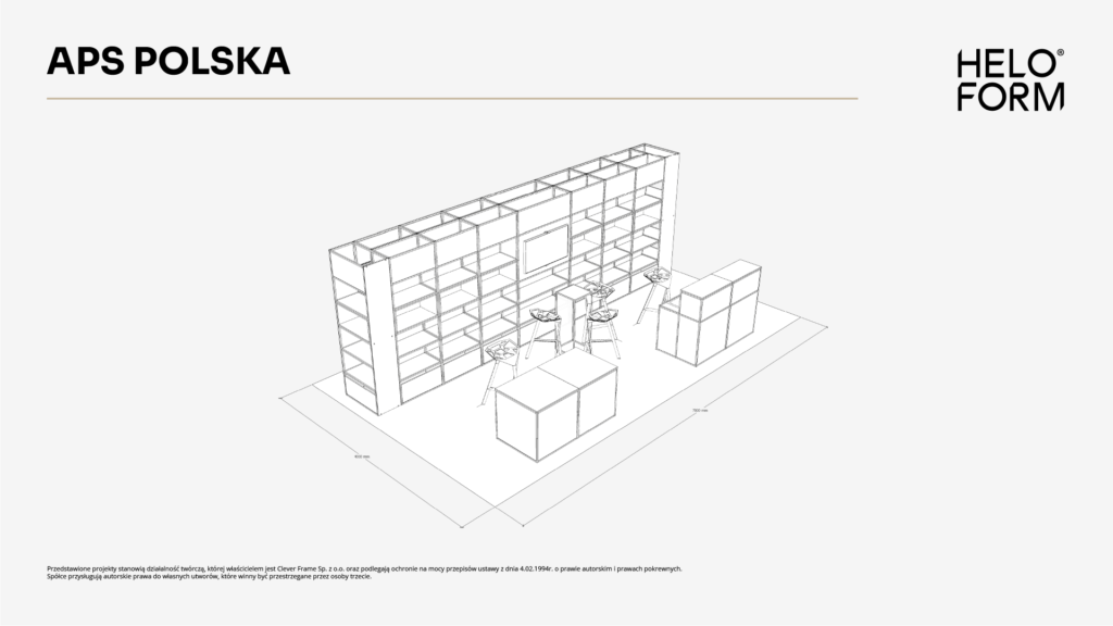 Case study współpracy HELO FORM x APS Glass & Bar Supply